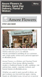 Mobile Screenshot of amoreflowers.co.uk